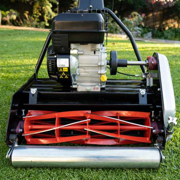 Load image into Gallery viewer, Rolux X25 - 25&quot; Reel Mower including Smooth Front Roller and Grass Box
