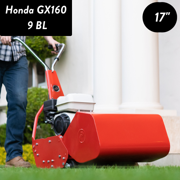 Load image into Gallery viewer, Rolux X17 - 17&quot; Reel Mower including Smooth Front Roller and Grass Box
