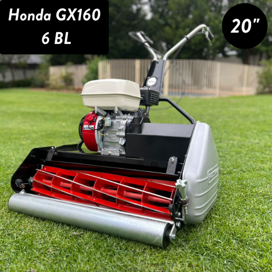 Rolux X20 - 20" Reel Mower including Smooth Front Roller and Grass Box