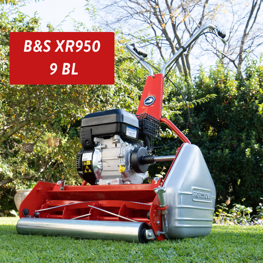 Professional lawn mower with roller hotsell