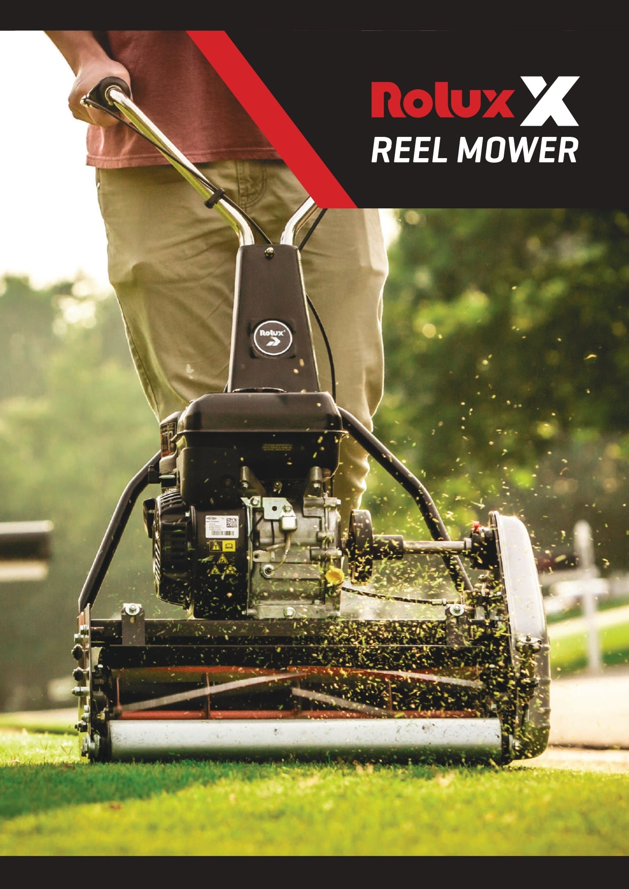 Rolux 2200w electric magnum lawnmower sales