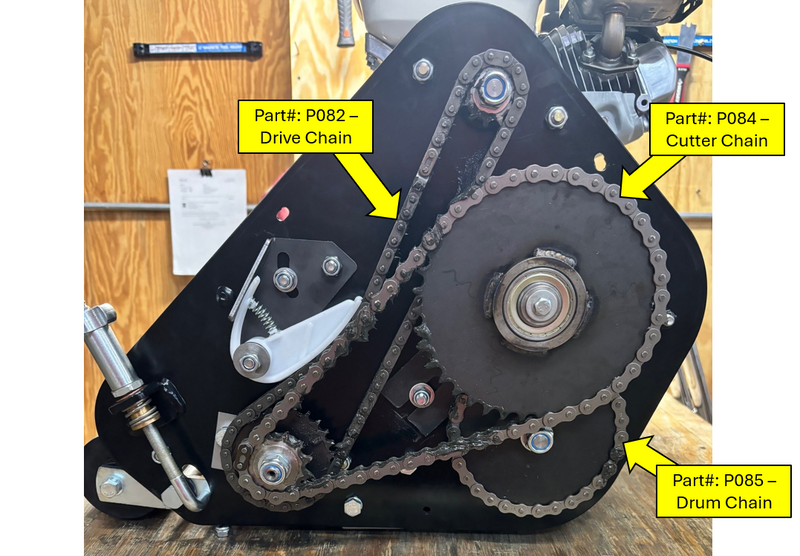 Load image into Gallery viewer, 79 Pitch Chain Drive - P082
