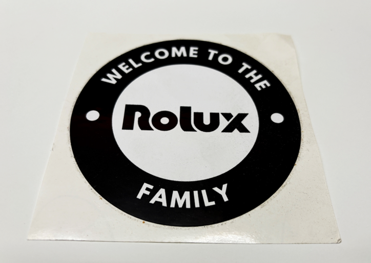 Rolux Welcome To The Family Decal - 4"