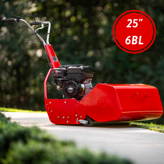 Rolux X25 25 Reel Mower including Smooth Front Roller and Grass Box